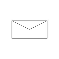 Envelope de Ofício — 229 × 114 mm