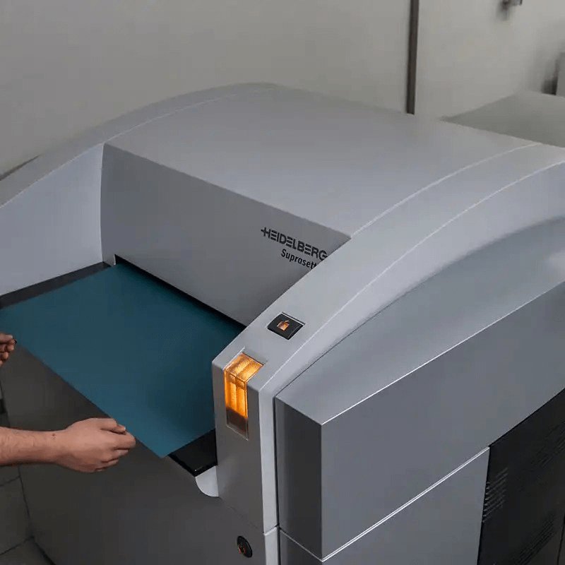 CTP Suprasetter A75 — gravação direta na chapa